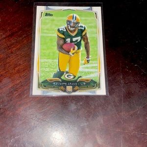 DAVANTE ADAMS TOPPS ROOKIE CARD